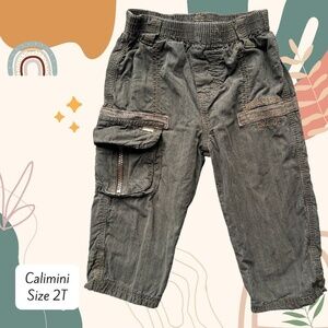 3/$10 Vintage Calimini 2T Boys Cargo Pants